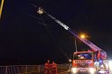 Einsatz BF Hoehenretter Koelner Seilbahn Hoehe Zoobruecke P2327